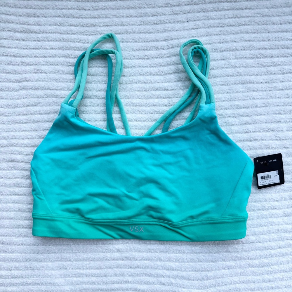 VICTORIA’S SECRET | NWT VSX Sports Bra Racerback Blue S